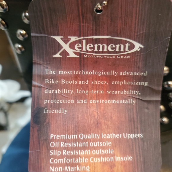 🌟NEW🌟 Xelement Motorcycle Riding Boots - Picture 3 of 6